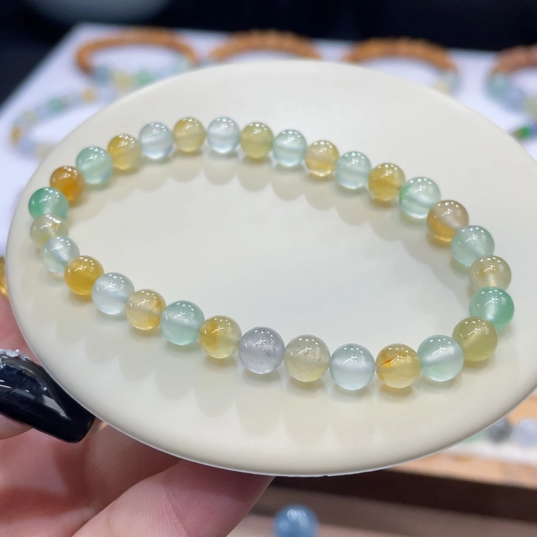 未镶嵌手链翡翠高冰卡6