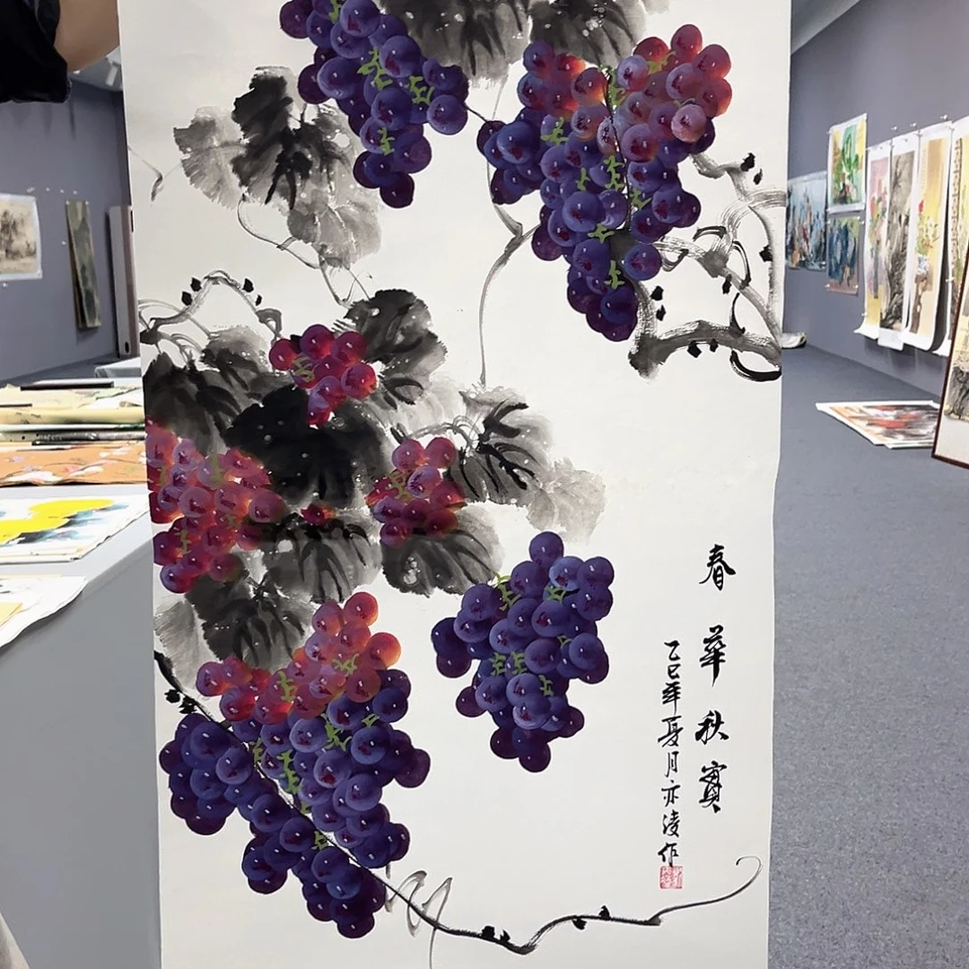 国画国画老师作品