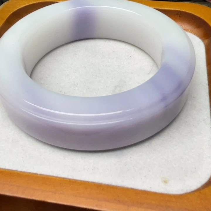 石英质玉未镶嵌珠宝半成品56紫白