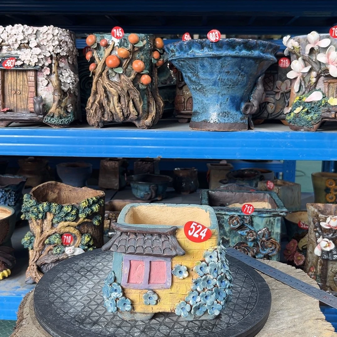 福利524 号陶然花器手工花盆