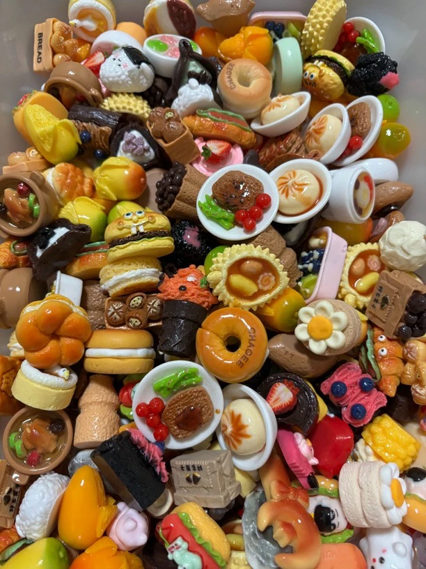 【直播拆】定制高品款小食玩/大食玩立体 树脂配件DIY