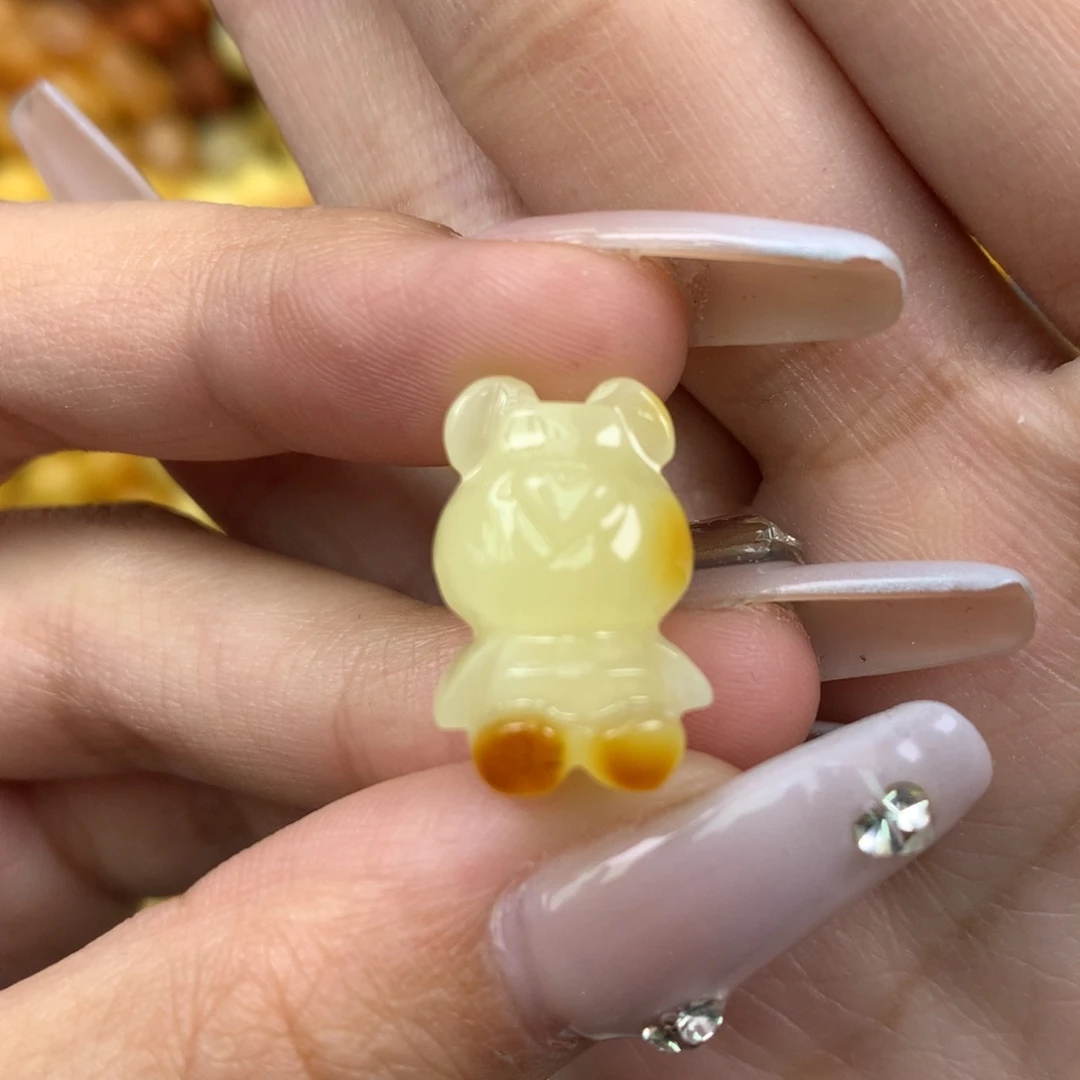 琥珀未镶嵌珠宝奇石