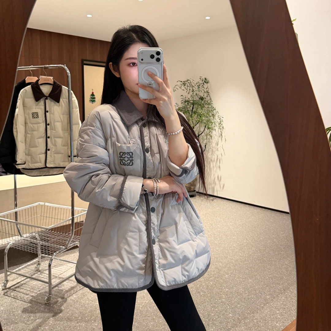 【宿慕SUMU】口碑鹅绒定制流光风 轻奢气质鹅绒服25018