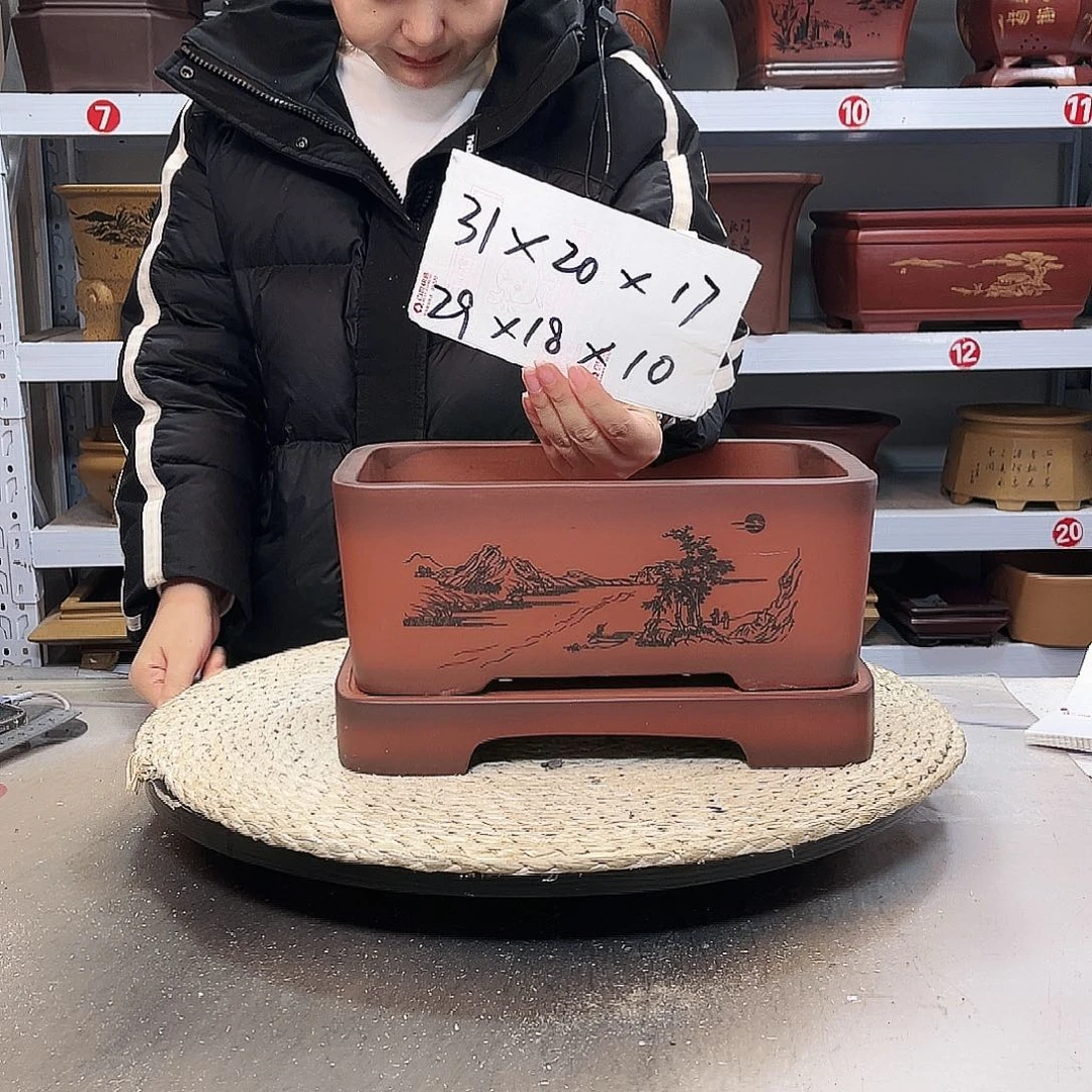 紫砂花盆紫砂花盆