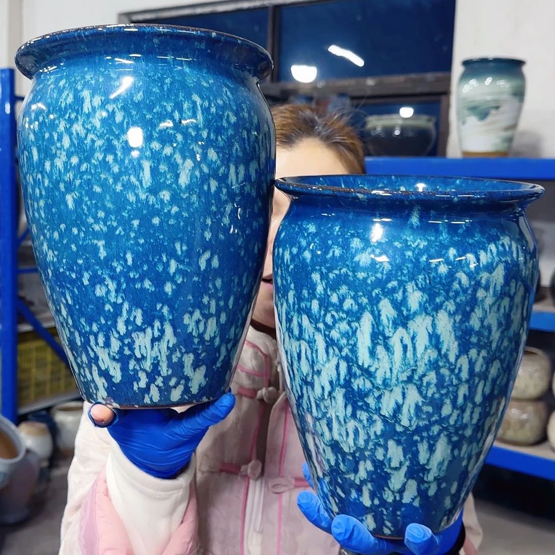 花盆紫砂高25口18.5