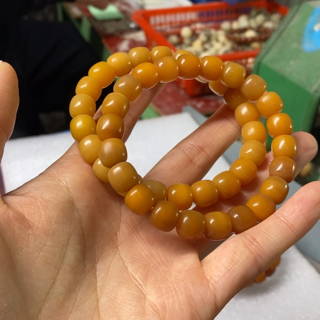 菩提根/象牙果吊坠焦糖9 10单圈03