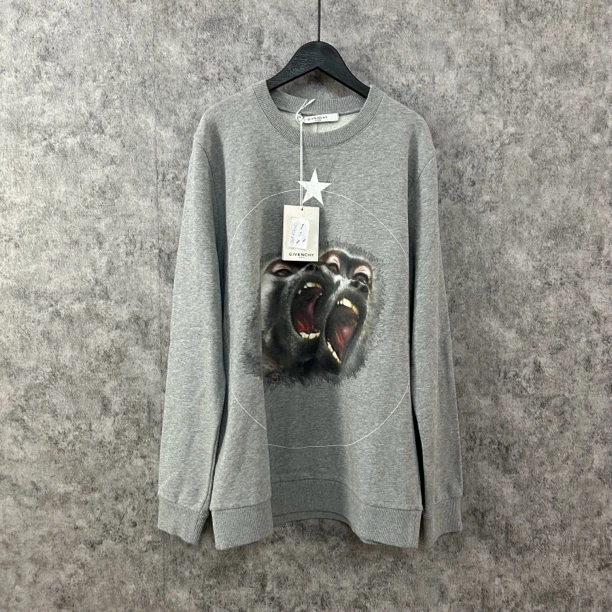未使用 Givenchy/纪梵希 纪梵希灰色卫衣