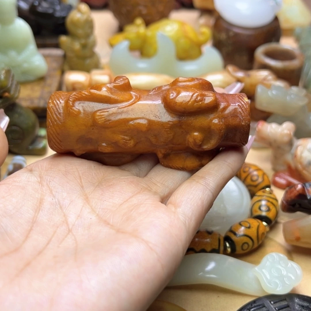 【闪购商品】蛇纹石玉颈饰未镶嵌