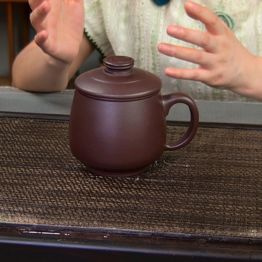茶杯紫砂高货放漏