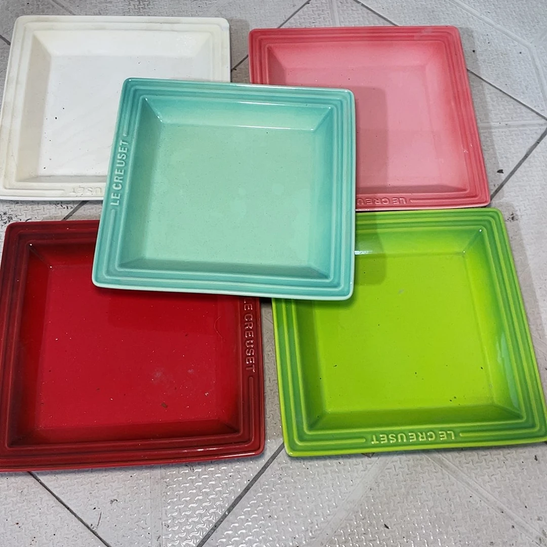 瓷微瑕陶瓷餐具家用 两个薄款