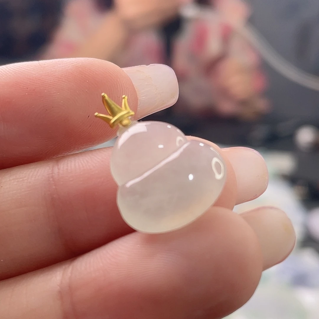 翡翠未镶嵌吊坠(不含链)挂件