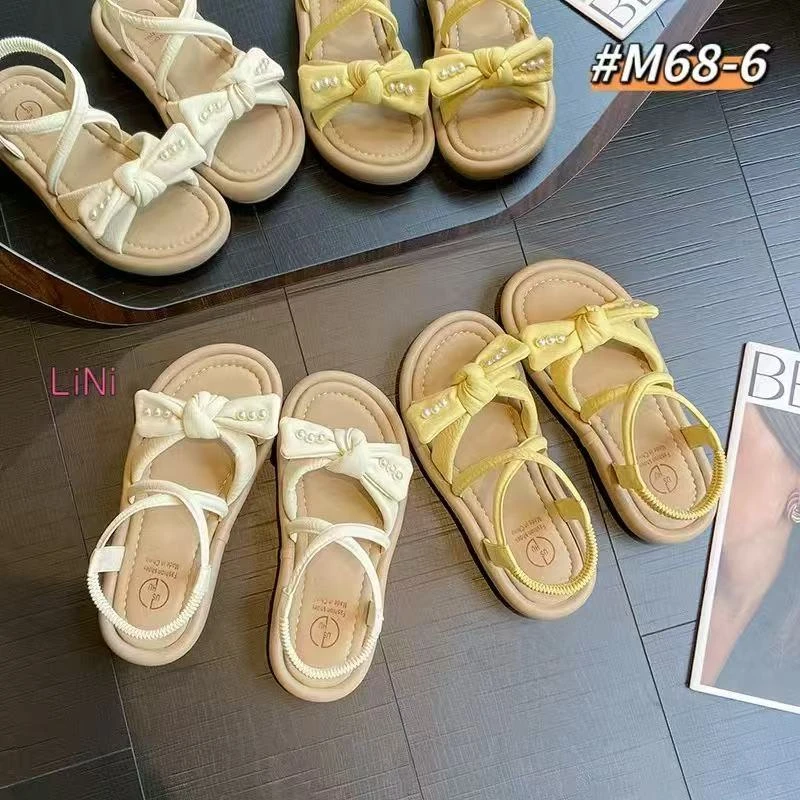 珍珠凉鞋舒适M68-6