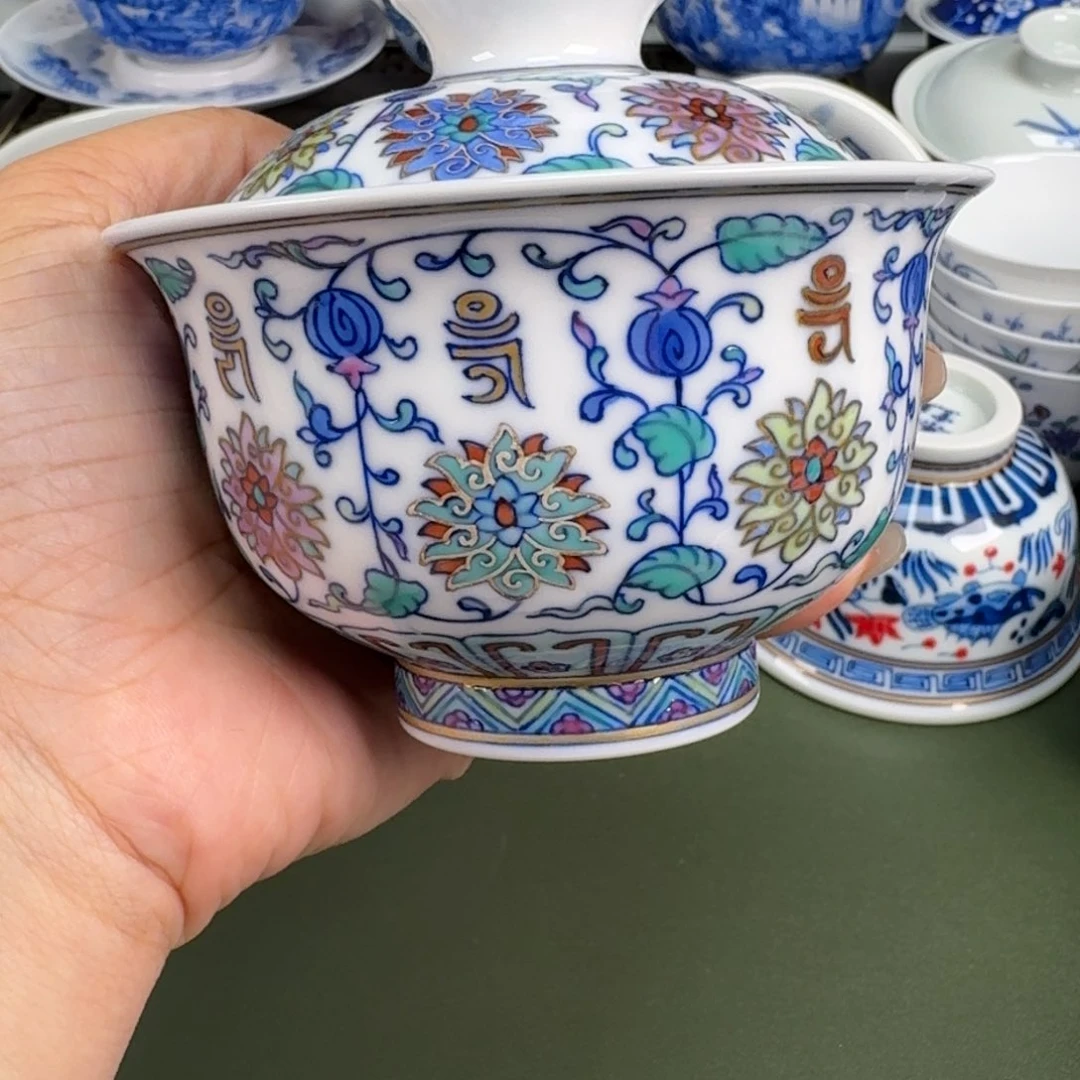 景德镇景德镇纯手工手绘茶器蒙蒙388