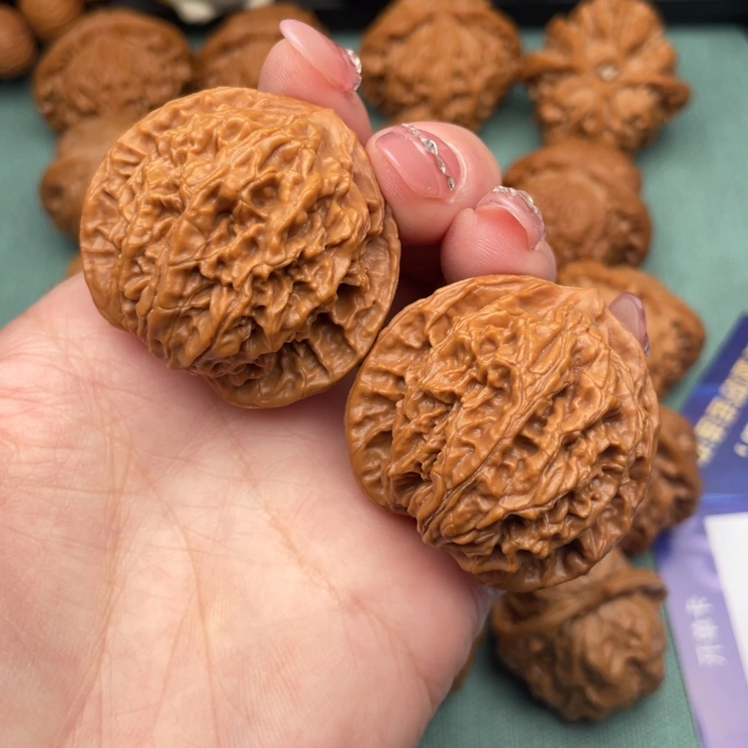 把件文玩核桃全品盘龙纹40