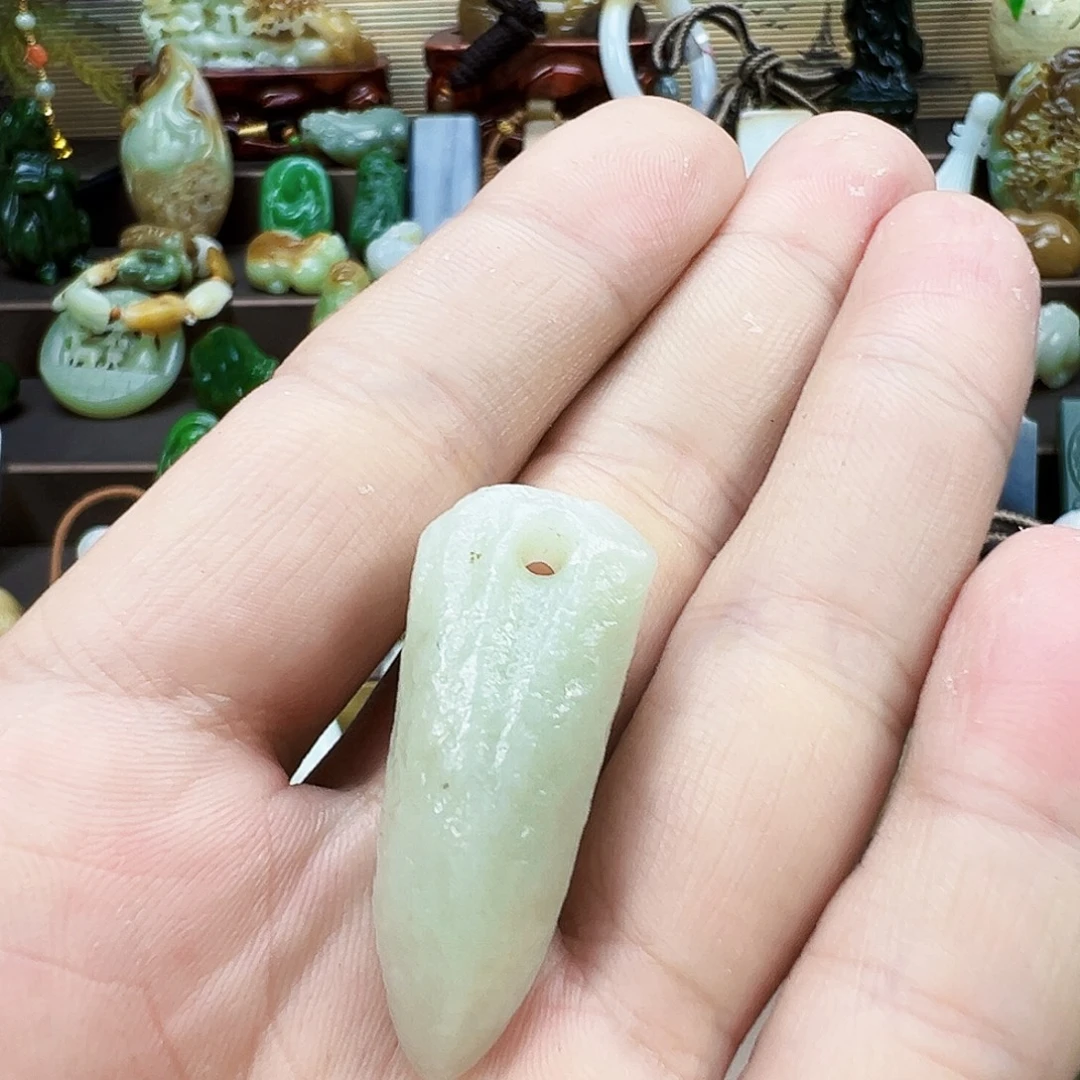 吊坠(不含链)未镶嵌和田玉
