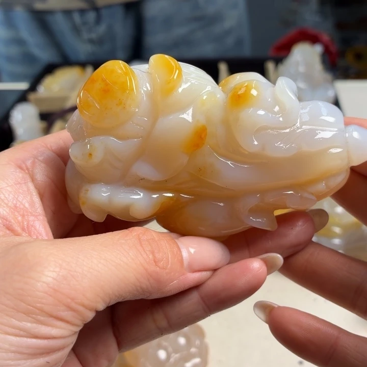 玛瑙/玉髓未镶嵌吊坠(不含链)