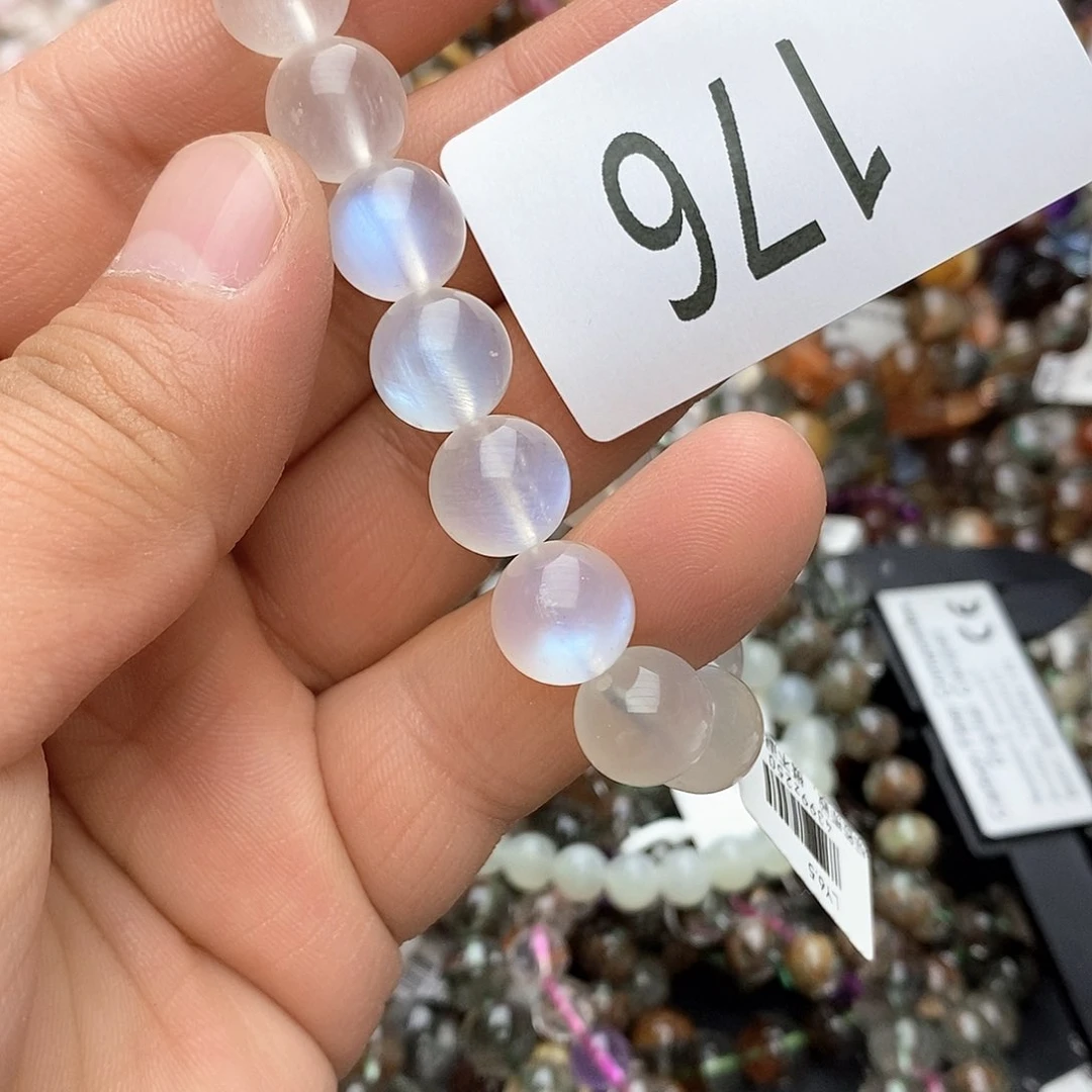 月光石手链未镶嵌手链