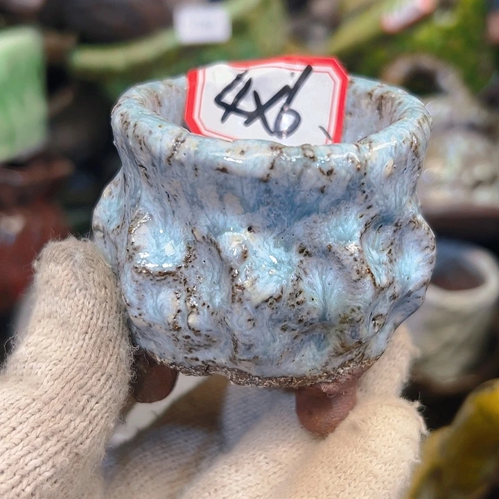 粗陶花盆手工花盆制作