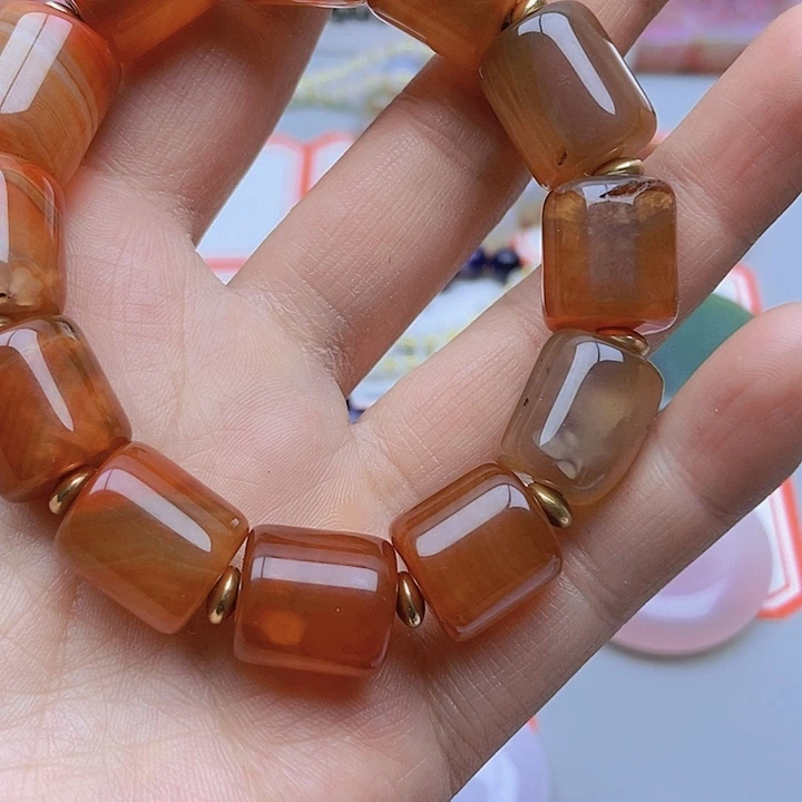 【闪购商品】玛瑙/玉髓珠宝半成品未镶嵌姑**外