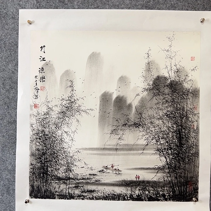国画精品国画手绘作品