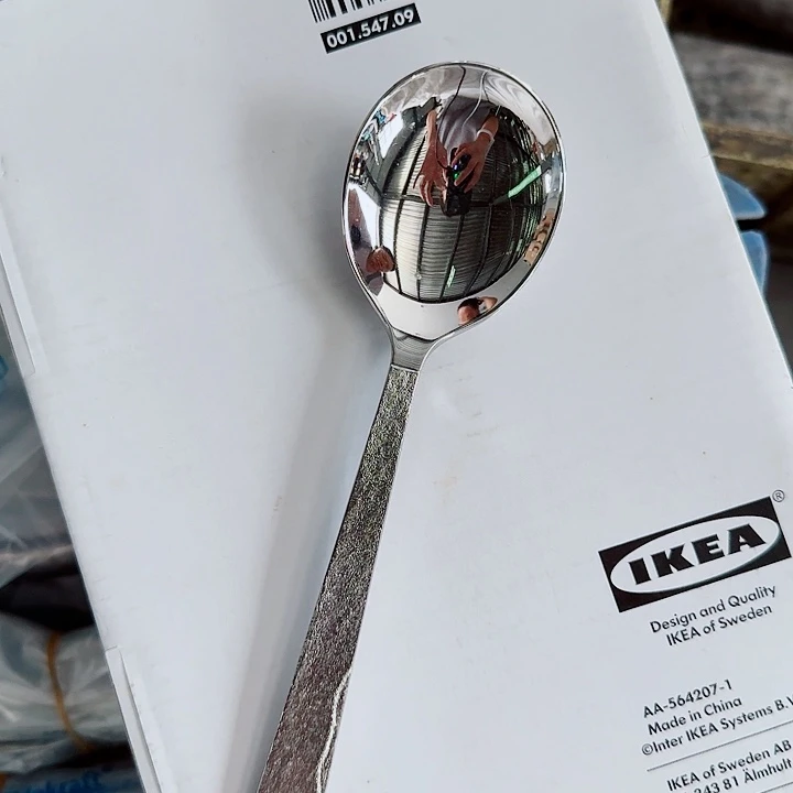 18-10不锈钢石头文一个勺子