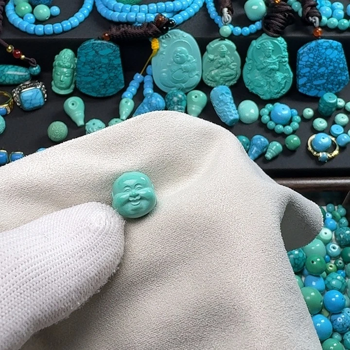 绿色弥勒卡12尺寸单颗