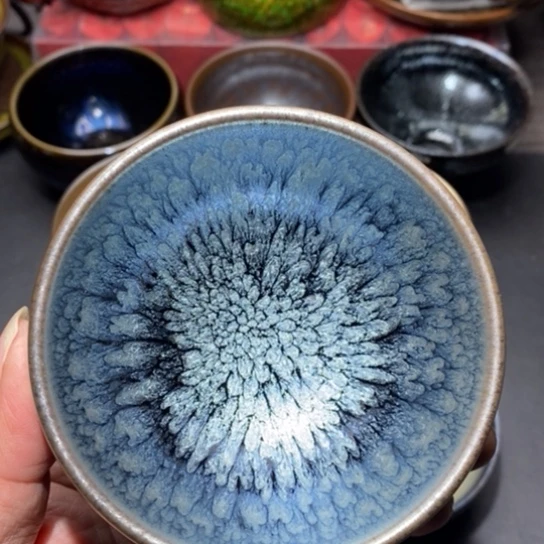 茶盏建窑建盏主人杯茶壶盖碗品茗杯077