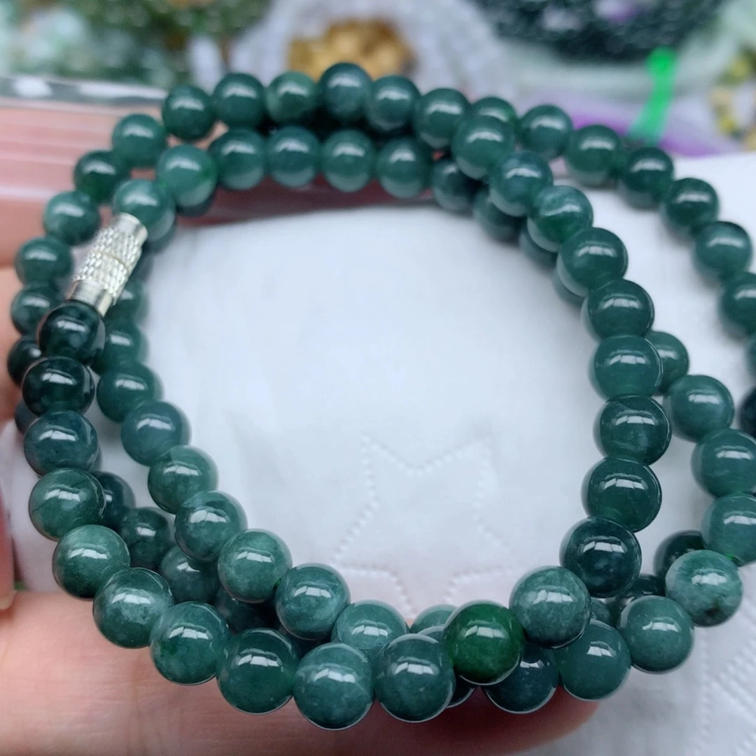 颈饰未镶嵌翡翠翡翠