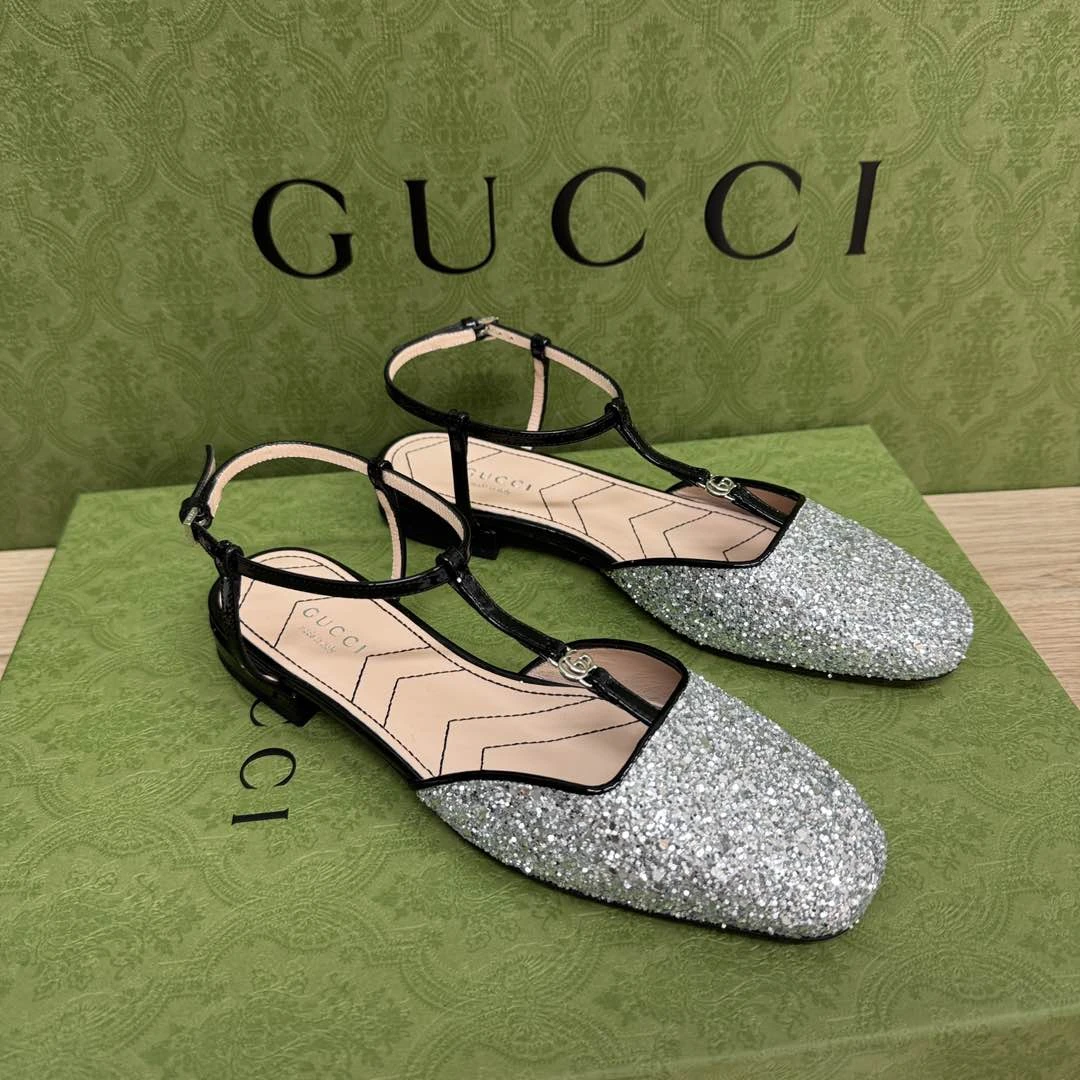 全新未使用 GUCCI/古驰 /七七/女鞋