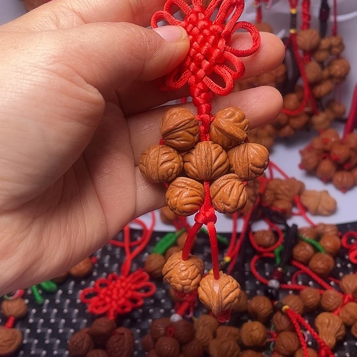 吊坠桃核龙纹桃枭