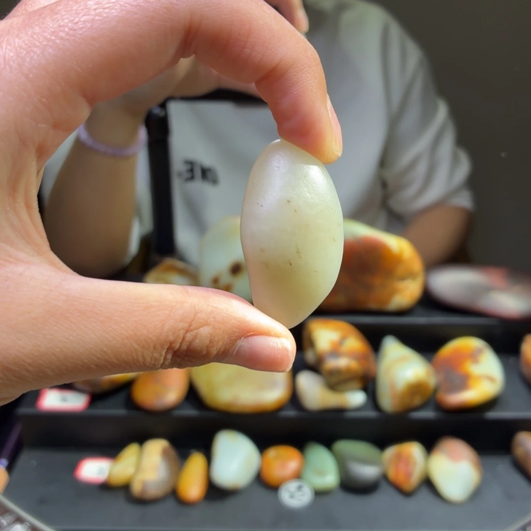 和田玉未镶嵌挂件21.5