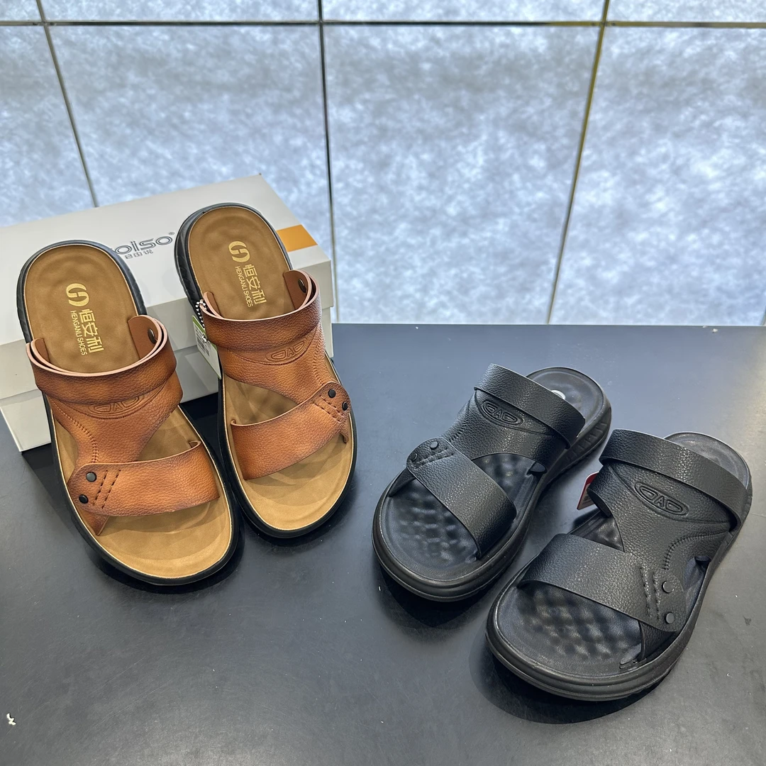 【男款】软底防滑沙滩鞋中年爸爸款！夏季凉鞋拖鞋两穿