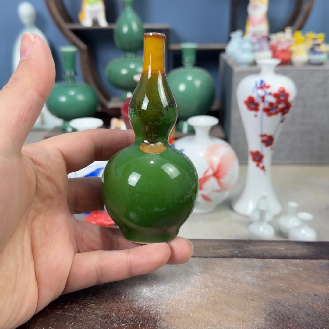 陶瓷手工小花器摆件