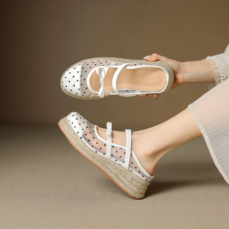 4.5cm 仙女风韩版百搭舒适厚底包头拖夏季法式气质简约时尚包头拖