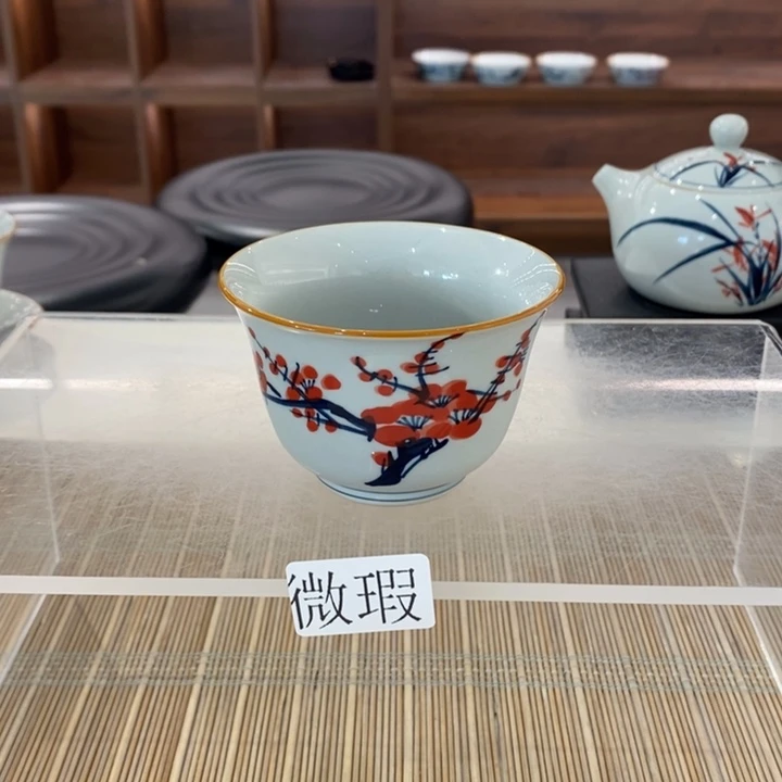 釉下老陶泥手工绘制