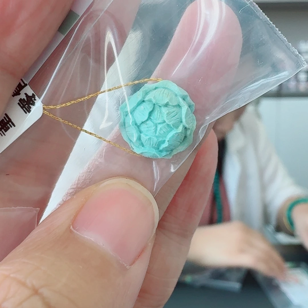 绿松石未镶嵌珠宝半成品