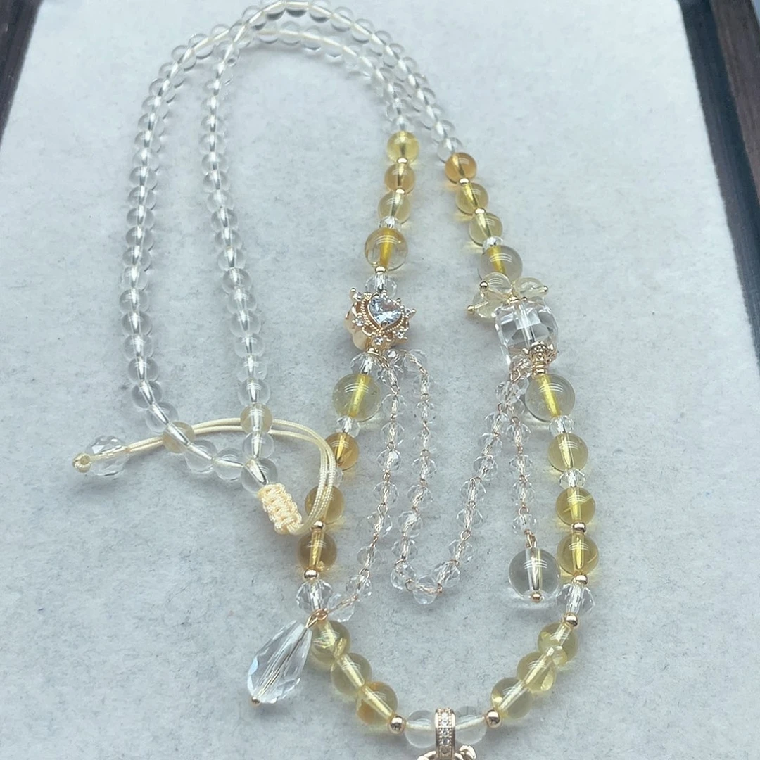 水晶吊坠(不含链)未镶嵌