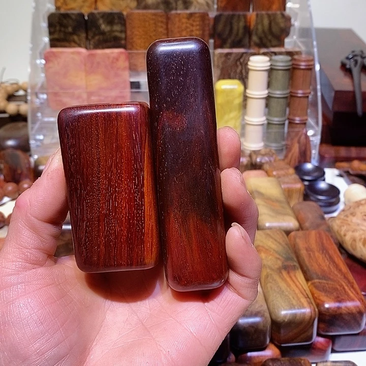 木景*臣木质把玩件哦641！