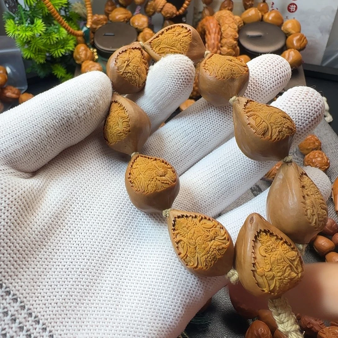 手串/手链橄榄核黄财神