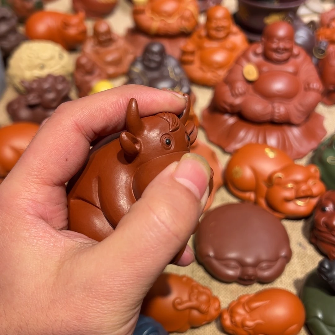 紫砂茶宠憨*：紫砂茶宠