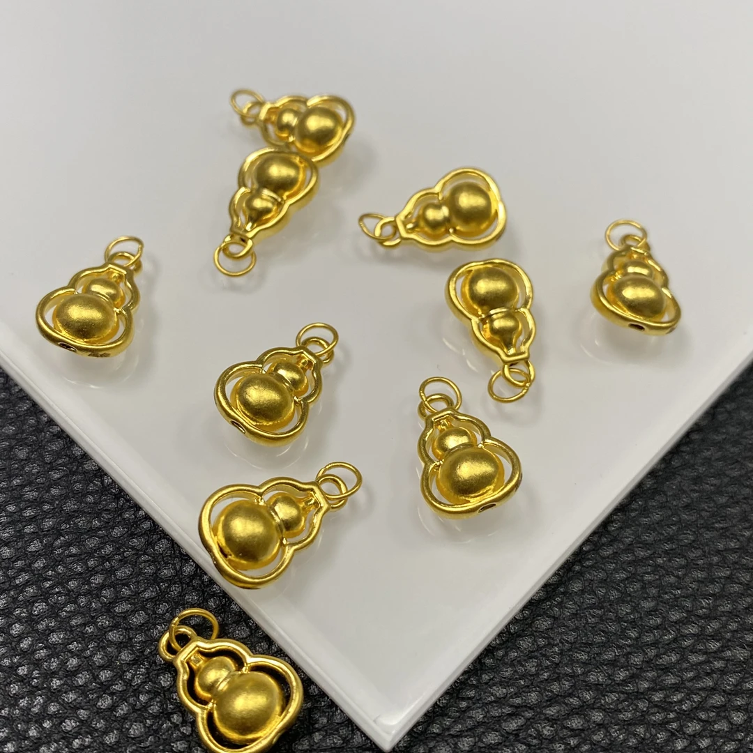 「戴琴珠宝」YZ3926-足金葫芦吊坠发其一BR