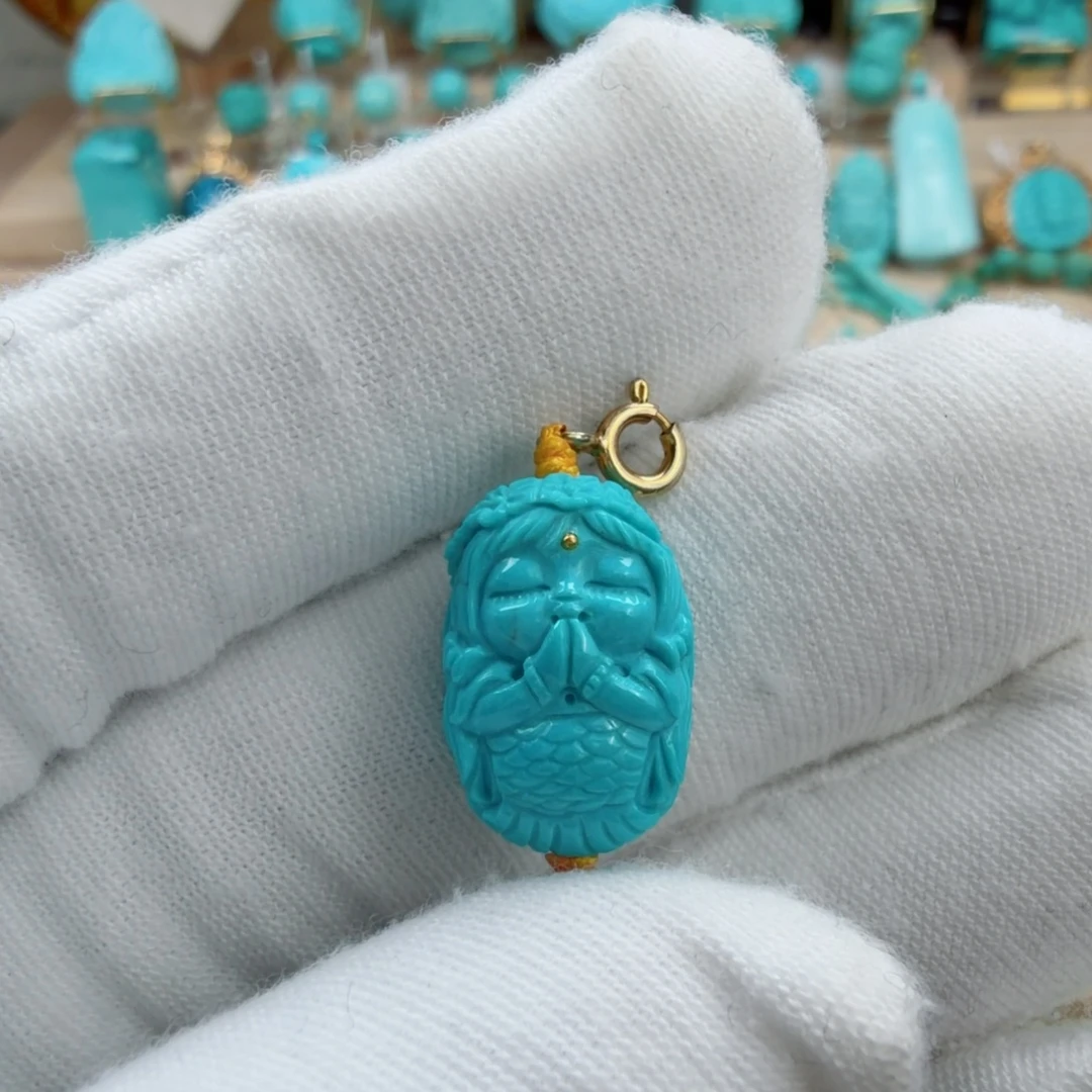 绿松石未镶嵌珠宝奇石