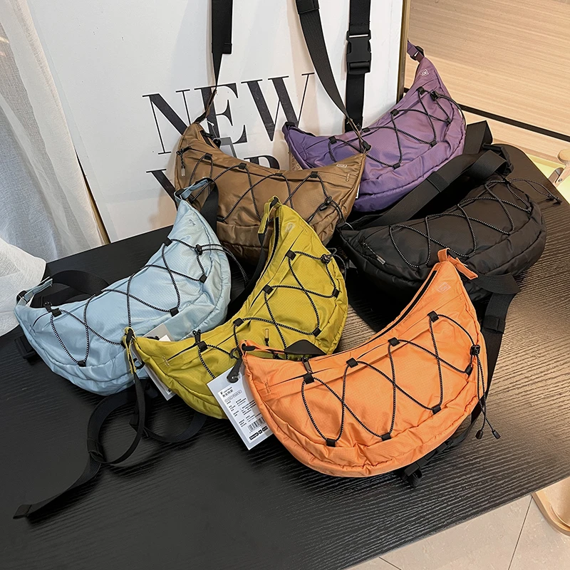 原单原丹丹 专柜在售 男女同款登山户外防水腰包单间斜挎包饺子包