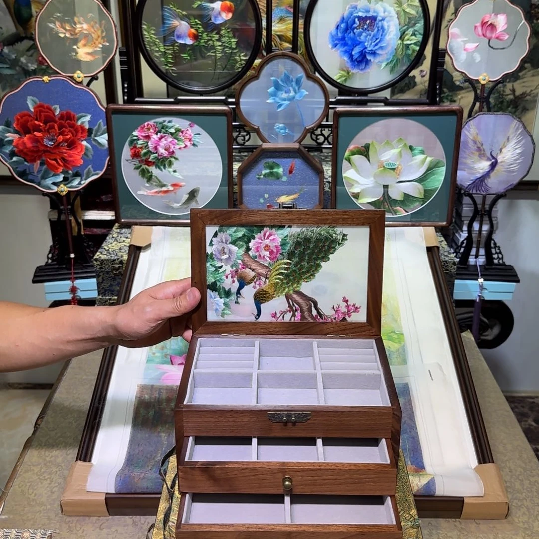 刺绣刺绣工艺精湛独特