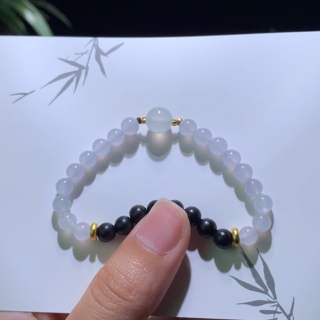 散珠翡翠特价白月光半串卡5.9-8.9