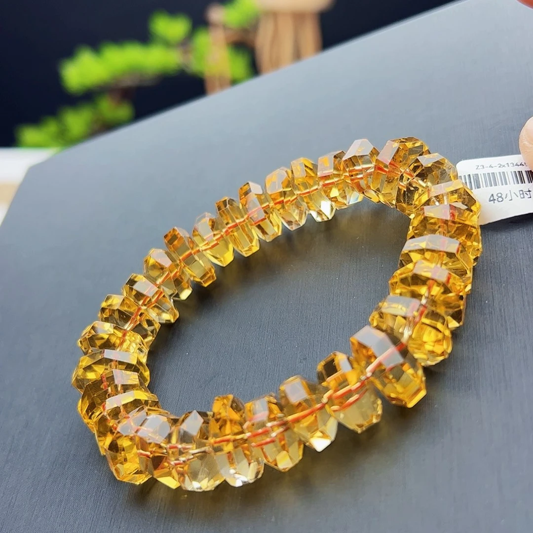 未镶嵌手链水晶黄水晶56.3