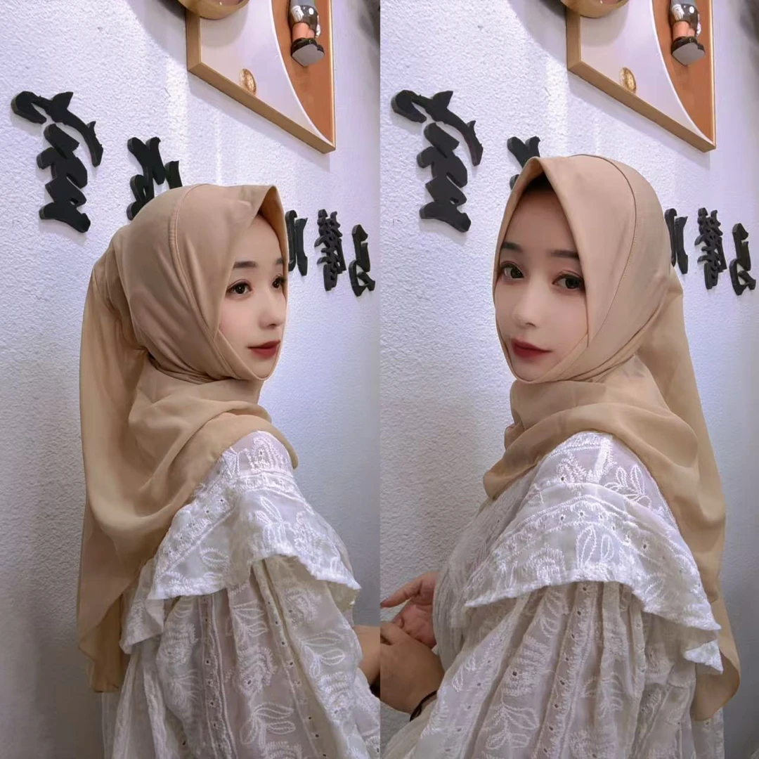 雪纺拼接大板光板小帽沿