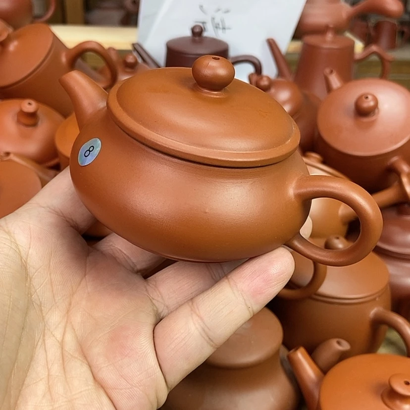 【闪购商品】茶壶朱泥125cc00000000000000