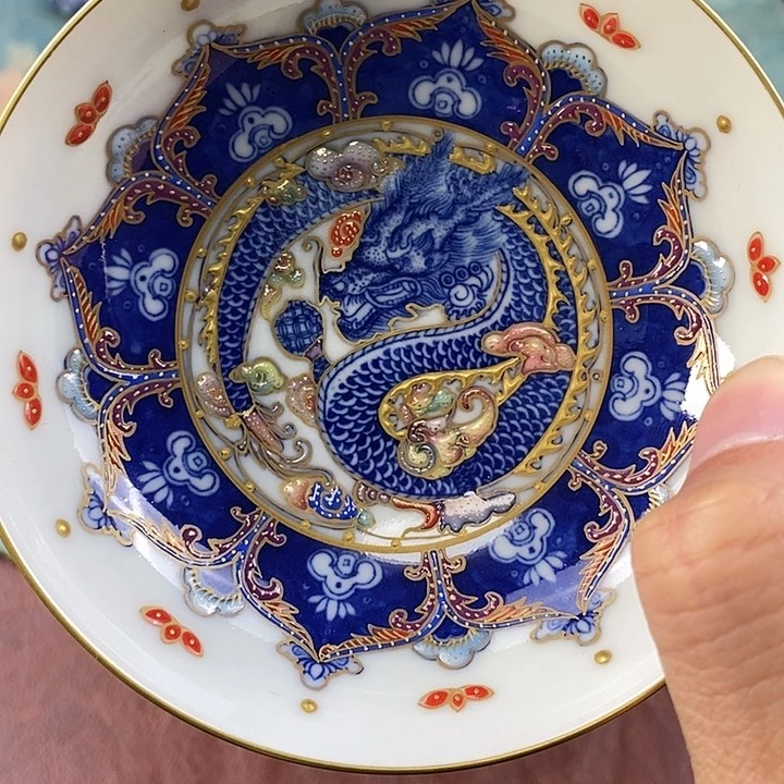 杯我**人现代景德镇全手工手绘茶具168888