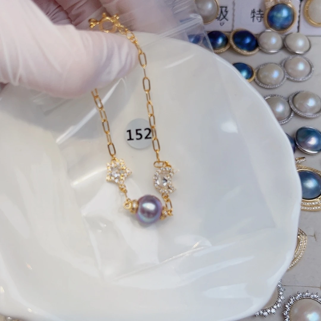 未镶嵌淡水珍珠耳饰